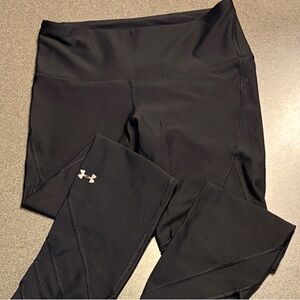 Under Armour compression heat gear Jet Black Performance Leggings